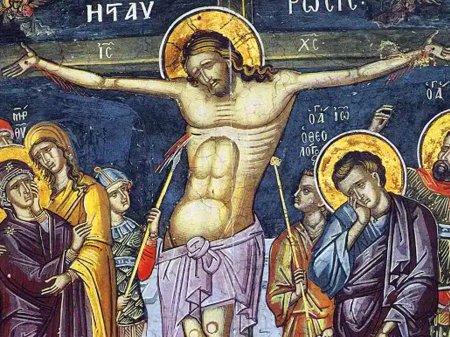 Икона распятие господа иисуса христа