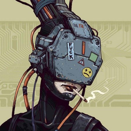 Cyberpunk 2077 шлем