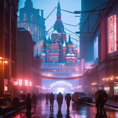 Москва киберпанк