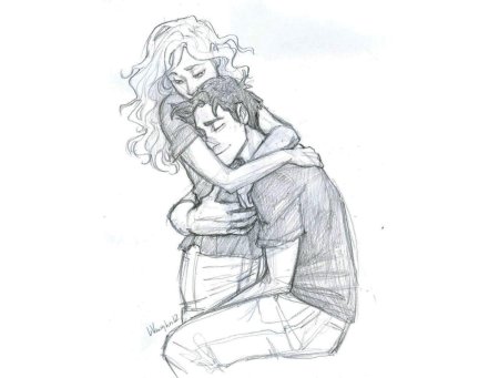 Влюбленные рисунок карандашом
