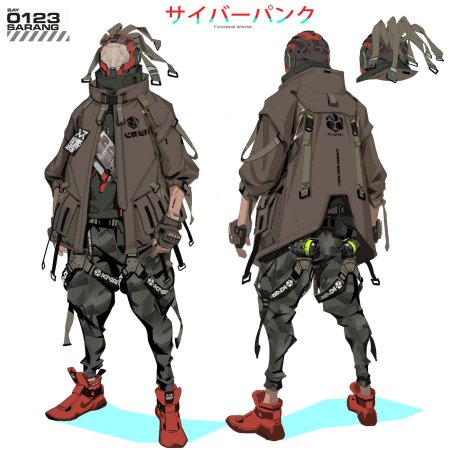 Techwear одежда cyberpunk
