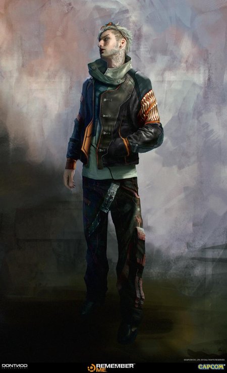 Cyberpunk одежда концепт art