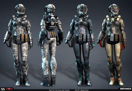 Sci fi броня