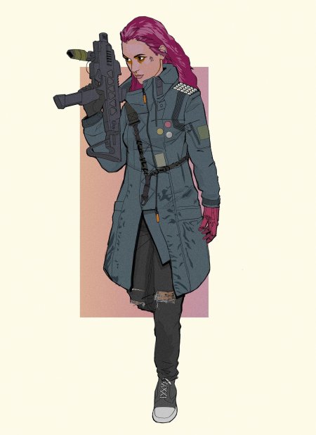 Эш киберпанк 2077