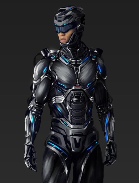 Sci fi экзо броня