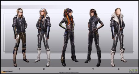 Cyberpunk одежда концепт art