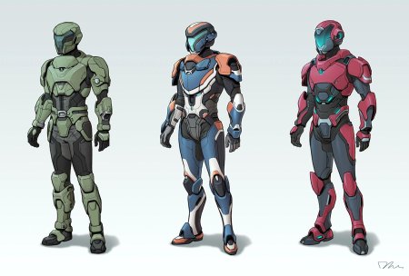 Sci fi костюмы concept