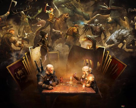 Гвинт: ведьмак. карточная игра
