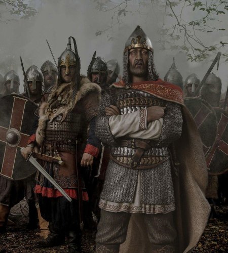 Витязь древнерусский воин богатырь