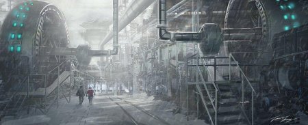 Sci fi литейный завод