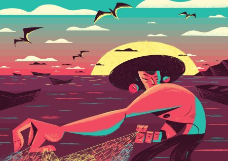 Векторные иллюстрации behance
