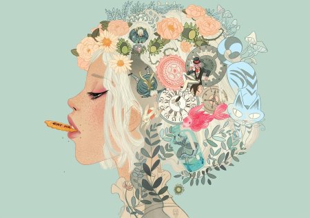 Behance иллюстрации