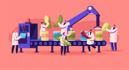 Конвейер иллюстрация