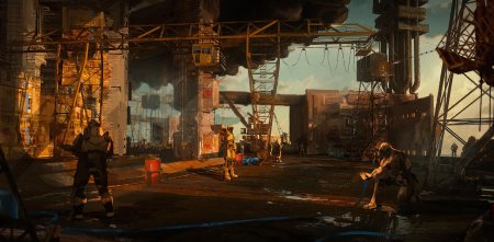 Sci fi concept art