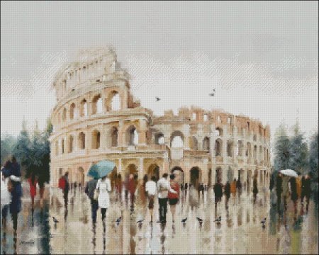 Древний рим живопись колизей