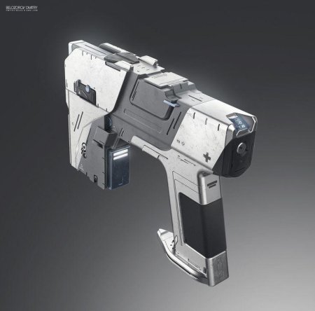 Sci fi pistol