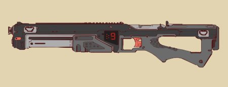 Cyberpunk 2077 дробовик
