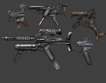 Painkiller weapon concept