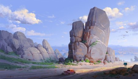 Каньон concept art