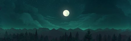 Ламповые обои на рабочий стол 4к firewatch