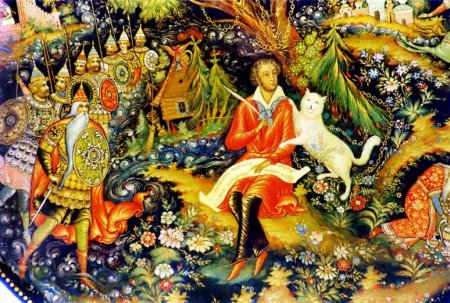 Лукоморье пушкин палех