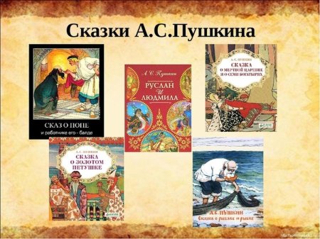 Сказки александра сергеевича пушкина для детей