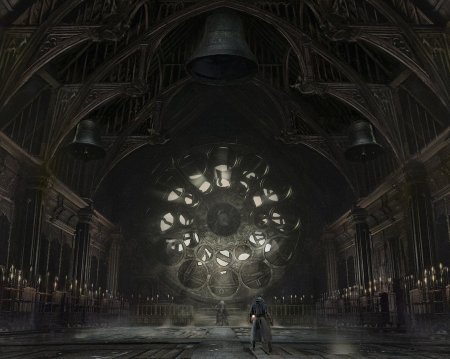 Часовая башня bloodborne