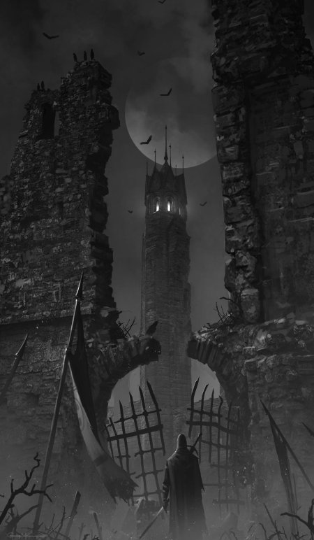Готический замок dark souls