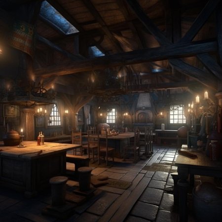 Ведьмак таверна ue4