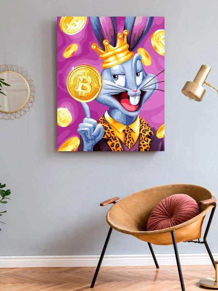 Алмазная мозаика на подрамнике 40 х 50