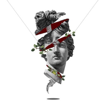 Давид микеланджело vaporwave