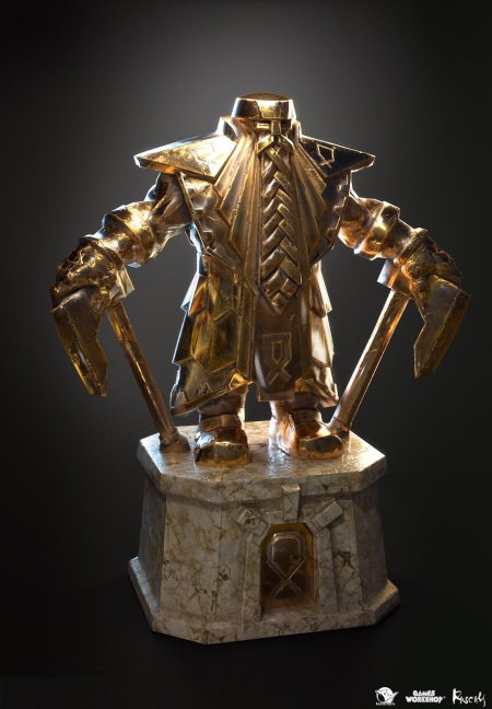 Dwarf statue