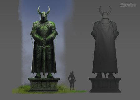 Каменная статуя днд