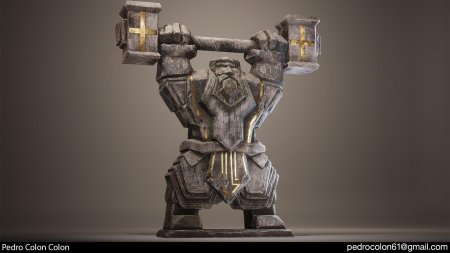 Dwarf statue