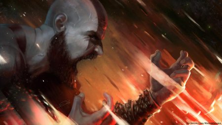 Кратос god of war ярость
