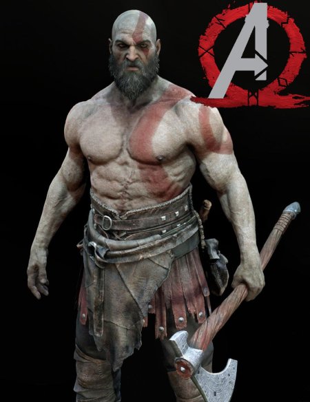 Кратос god of war 2018