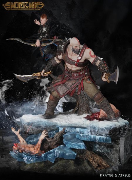 Фигурка god of war кратос