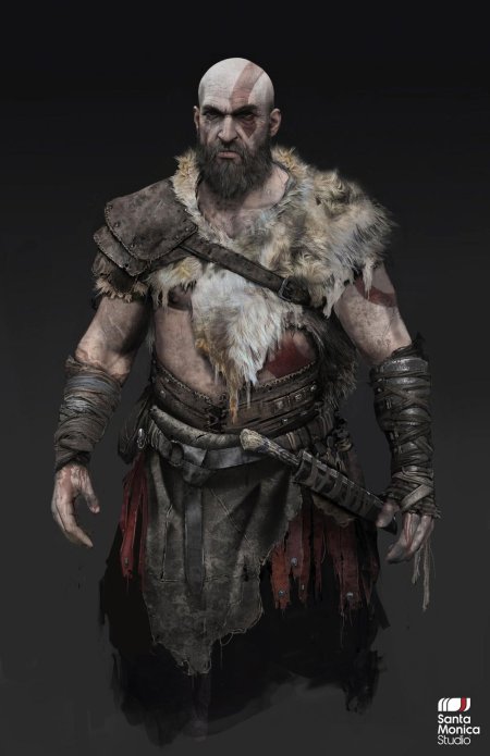 Кратос god of war 2018