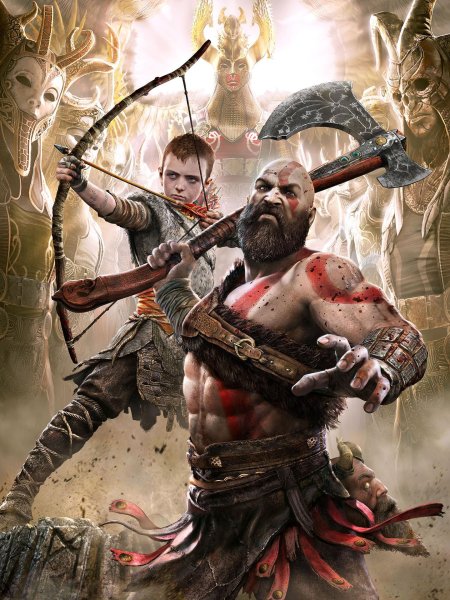 Кратос god of war 2018