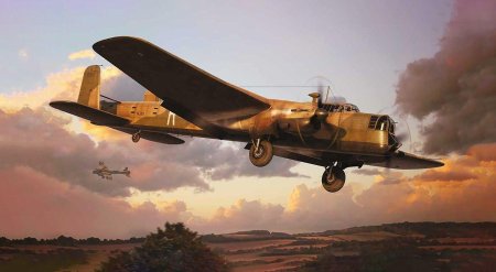 Armstrong whitworth whitley модель 1/72