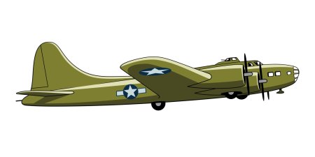 B17 самолет бомбардировщик