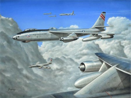 B-52h бомбардировщик