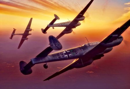 Messerschmitt bf.110 истребитель