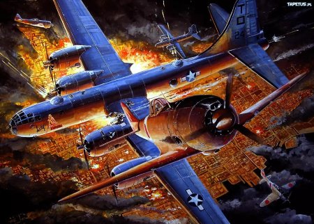 B-29 бомбардировщик вторая мировая