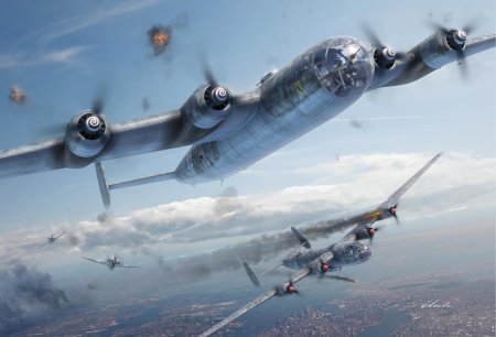 Messerschmitt "me-264", бомбардировщик