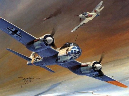 Самолёт люфтваффе юнкерс-88