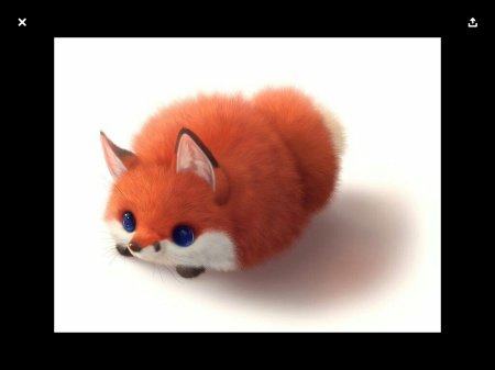 Лиса игрушка