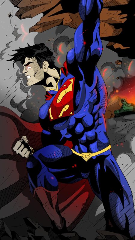 Арт супермен dc universe