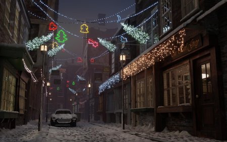 Улица новогодняя