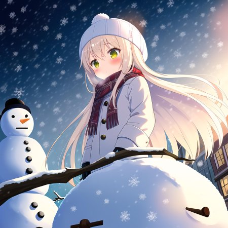 Зима аниме